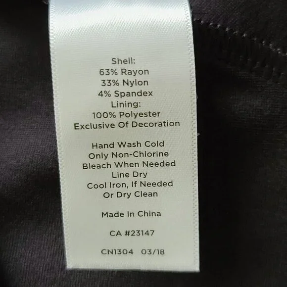 Talbots Fit & Flare Dress Embroidered Sz 6 Black Sleeveless Zip Dressy NWT $149 - Picture 7 of 9